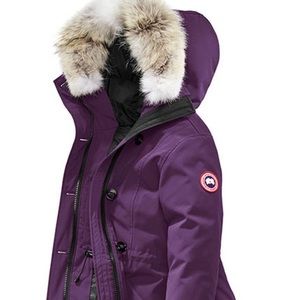 Xs purple Canada goose jacket worn but like new